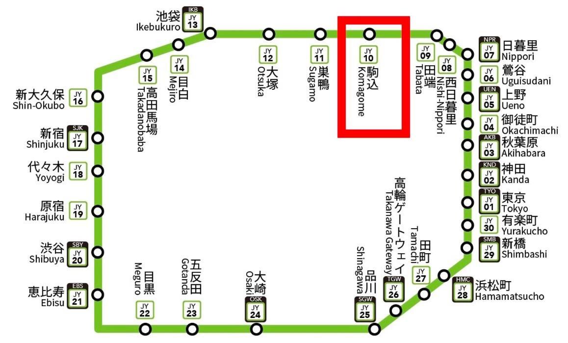 2F京都新装修日式房间jr山手线步行1Min地铁直达新宿池袋上野东京站 Токіо Екстер'єр фото